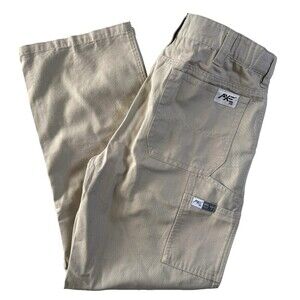Axe FR by Wohali Men's Flame Resistant Khaki Pants, Sz 36x30, NFPA 2112 CAT 2
